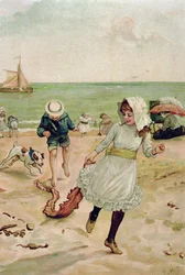 Kinderen en Zeewier van Zonnestralen